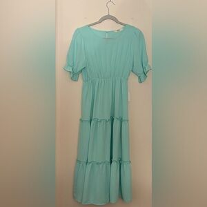 Charming Aqua boutique dress